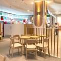 The Coffee Bean & Tea Leaf - Great World City | Product Seen: [Aki Side Chair & Customised laminated tabetop + Traxtor Round Table Base]